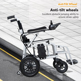 Fauteuil roulant électrique pliable léger et économique