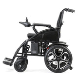 Fauteuil roulant électrique avec batterie au lithium, fauteuil roulant électrique à commande automatique et manuelle 