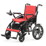 Fauteuil roulant électrique avec batterie au lithium, fauteuil roulant électrique à commande automatique et manuelle 