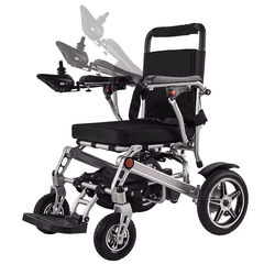 Super Lightweight Folding Electric Wheelchair Ready to Travel 43 lbs Only