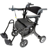 Automated Rollator Walker Wheelchair Combo All in One