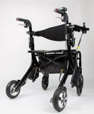 Automated Rollator Walker Wheelchair Combo All in One