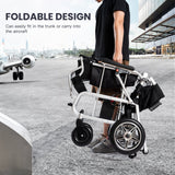 Lightweight Foldable Electric Wheelchair Portable Economic