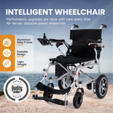 Lightweight Foldable Electric Wheelchair Portable Economic