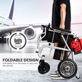 Lightweight Foldable Electric Wheelchair Portable Economic