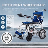 Lightweight Foldable Electric Wheelchair Portable Economic