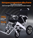 Electric Wheelchair with Remote Control Transport Folding Air Travel Power Wheelchair