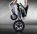 Electric Wheelchair with Remote Control Transport Folding Air Travel Power Wheelchair