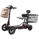 Mobility Scooter Cruiser City Hopper 3 Wheels 4 Wheel Scooter Medical ( BLACK )