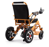 Electric Wheelchair with Remote Control Transport Folding Air Travel Power Wheelchair 19" Wide Seat