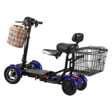 Electric Mobility Scooter Cruiser City Hopper 3 Wheel 4 Wheel Scooter Medical ( BLUE )